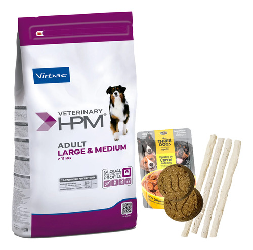 Hpm Virbac Veterinary Perro Adulto Mediano Y Grande 3 Kg