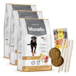 Alimento Perro Monello Premium Dog Tradicional 3 Kg