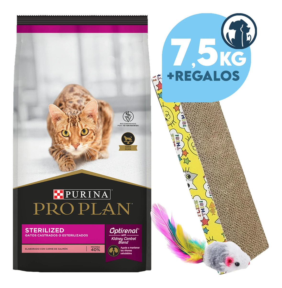Alimento Pro Plan Sterilized Cat Gato Castrado 7,5 Kg - Imagen 2
