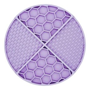 Alfombra Lick Comedero Lento Silicona Redonda Pepito