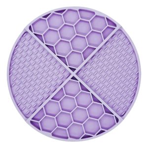 Alfombra Lick Comedero Lento Silicona Redonda Pepito