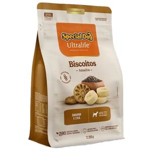 Galletas Special Dog Ultralife Adulto Banana Y Chía 250 Gr