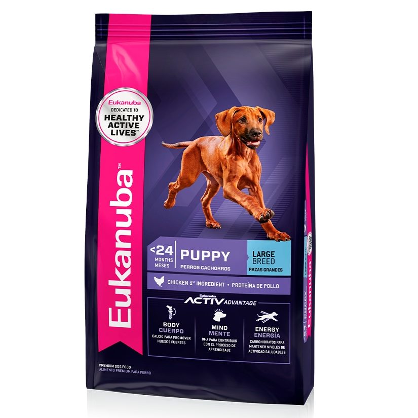Eukanuba Perro Cachorro Raza Grande 18 Kg (BOLSA CON DETALLE)