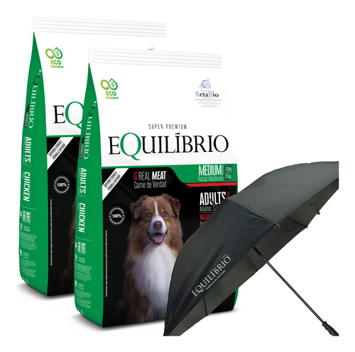 Equilíbrio Super Premium Perro Adulto Seca Pollo 30 Kg