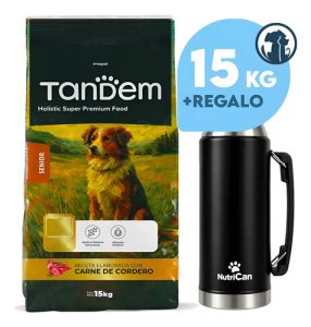Tandem Senior Alimento Perro Super Premium Cordero 15kg