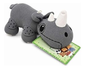 Peluche Rinoceronte Para Mascotas Rimopet