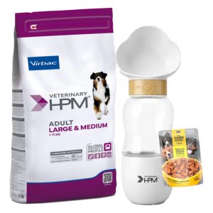 Alimento Hpm Virbac Perro Adulto Mediano Y Grande 12 Kg