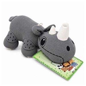 Peluche Rinoceronte Para Mascotas Rimopet