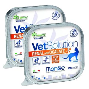 Paté Monge Vet Solution Gato Renal and Oxalate 100 gr / 2 Unidades