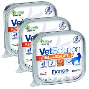 Paté Monge Vet Solution Gato Renal and Oxalate 100 g / 3 Unidades